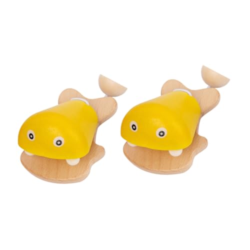 GALPADA 2 Stück Holz Kastagnetten für Musikinstrumente für Vorschulkinder Pädagogisches Kreativität und Musikalischem Talent Farbenfrohes Design für Spielerisches Lernen GALPADA 2 Stück Holz Kastagnetten für Musikinstrumente für Vorschulkinder Pädagogisches Kreativität und Musikalischem Talent Farbenfrohes Design für Spielerisches Lernen von GALPADA