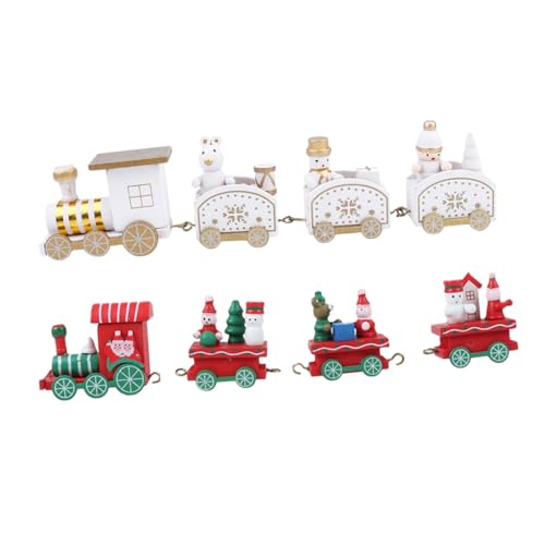 GALPADA 2 Stück Kleine Zugdekoration Weihnachtszug Ornament Weihnachtsbedarf Mini Weihnachtszug Kinderzug Für Baumschmuck Weihnachtsdekoration Aus Holz GALPADA 2 Stück Kleine Zugdekoration Weihnachtszug Ornament Weihnachtsbedarf Mini Weihnachtszug Kinderzug Für Baumschmuck Weihnachtsdekoration Aus Holz von GALPADA