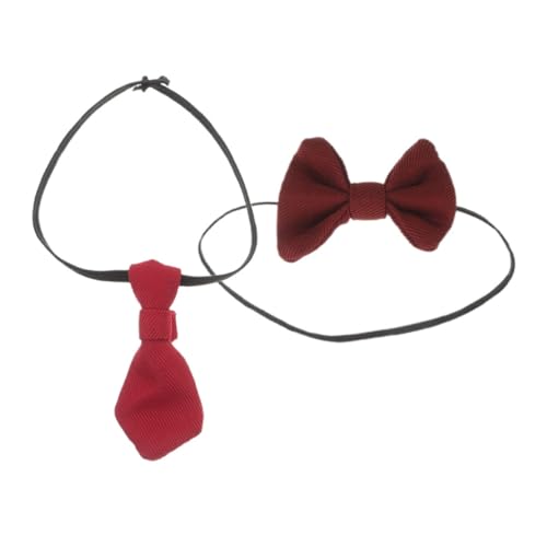 GALPADA 2 Stück Krawatten für Puppenhaus Stilvolle Accessoires für Kreative Spielideen Rot GALPADA 2 Stück Krawatten für Puppenhaus Stilvolle Accessoires für Kreative Spielideen Rot von GALPADA