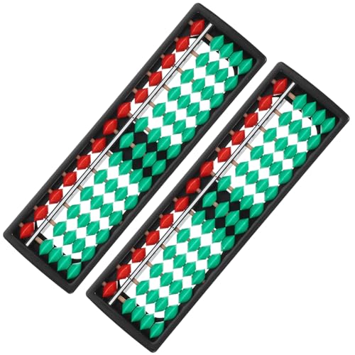 GALPADA 2 Stück Kunststoff Abacus für Chinesisches Lernspielzeug zur Praktischen Mathematik Perlen Zählhilfe für Schule und Zuhause Vielseitiges Rechenwerkzeug zur Frühkindlichen GALPADA 2 Stück Kunststoff Abacus für Chinesisches Lernspielzeug zur Praktischen Mathematik Perlen Zählhilfe für Schule und Zuhause Vielseitiges Rechenwerkzeug zur Frühkindlichen von GALPADA