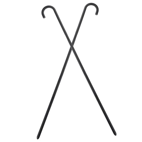 GALPADA 2 Stück Magischer Theaterschuh Crutch Stick Leichte Kunststoff Show-Wand für Partyspielzeug Bühnenrequisite mit Vier Abschnitten als Karnevals Entertainer-Accessoire von GALPADA