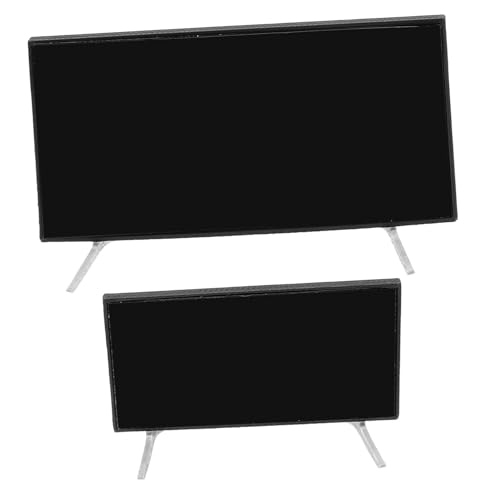 GALPADA 2 Stück Maßstab Puppenhaus Zubehör Wohnzimmer Dekoration Elegantes Design Realistische Details Interaktives für Kleine Mädchen von GALPADA