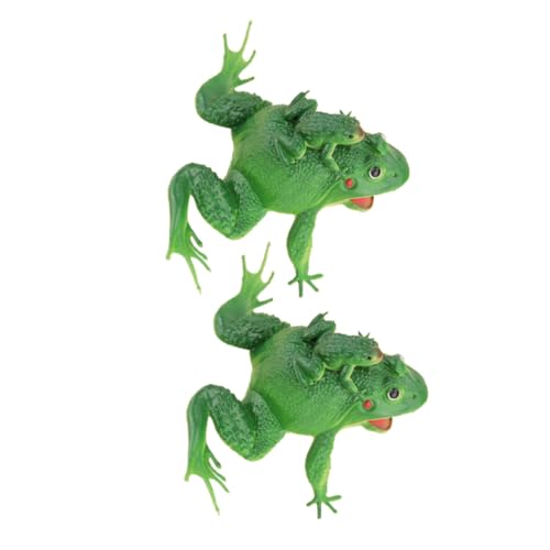 GALPADA 2 Stücke Kleiner Frosch Spielzeug Grünes Frosch Ornament Simulation Sound Frösche Deko für Garten Pädagogisches Spielzeug für Kinder GALPADA 2 Stücke Kleiner Frosch Spielzeug Grünes Frosch Ornament Simulation Sound Frösche Deko für Garten Pädagogisches Spielzeug für Kinder von GALPADA