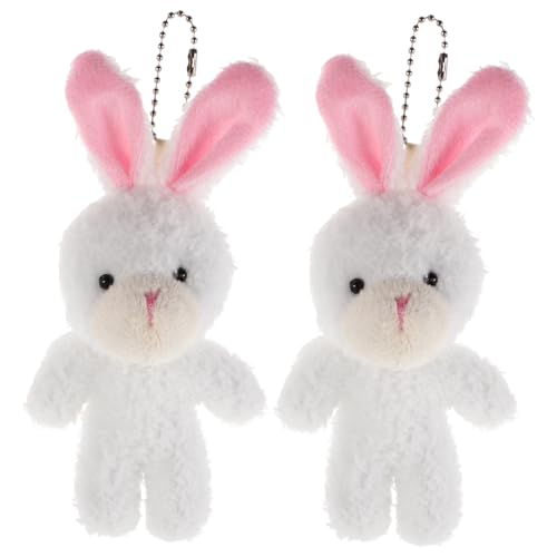 GALPADA 2 Stück Mini Plüschkaninchen Realistische Kuscheltiere für Puppenhaus Deko für Kinderaktivitäten und Sammlungen und Sicher für Spiel und Schlaf GALPADA 2 Stück Mini Plüschkaninchen Realistische Kuscheltiere für Puppenhaus Deko für Kinderaktivitäten und Sammlungen und Sicher für Spiel und Schlaf von GALPADA