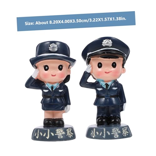 GALPADA 2 Stück Mini Polizeifiguren Teilig mit Männlichem und Weiblichem Polizisten Kreative Miniaturen für Tortendeko Geburtstagsfeiern Kinderfreundliche Cake Topper Detailreiche Figuren GALPADA 2 Stück Mini Polizeifiguren Teilig mit Männlichem und Weiblichem Polizisten Kreative Miniaturen für Tortendeko Geburtstagsfeiern Kinderfreundliche Cake Topper Detailreiche Figuren von GALPADA
