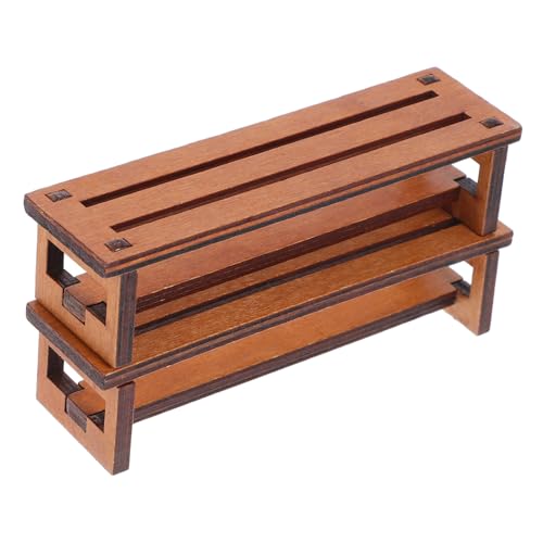 GALPADA 2 Stück Miniatur Holzstuhl Robuste Miniatur gartenmöbel Dekorative Mini Hocker für Puppenhaus Filigrane Mini Stühle für Wohn Bürodeko Langlebig und Detailreich GALPADA 2 Stück Miniatur Holzstuhl Robuste Miniatur gartenmöbel Dekorative Mini Hocker für Puppenhaus Filigrane Mini Stühle für Wohn Bürodeko Langlebig und Detailreich von GALPADA