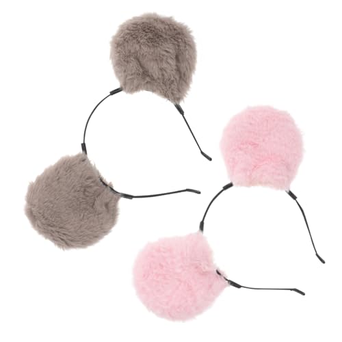 GALPADA 2 Stück Niedliches Teiliges Hamsterohren Haarreif für Weiches Plüsch Kostümzubehör Sicherer Sitz Bequemes Cosplay für Halloween Mottoparty und Bühnenauftritte GALPADA 2 Stück Niedliches Teiliges Hamsterohren Haarreif für Weiches Plüsch Kostümzubehör Sicherer Sitz Bequemes Cosplay für Halloween Mottoparty und Bühnenauftritte von GALPADA
