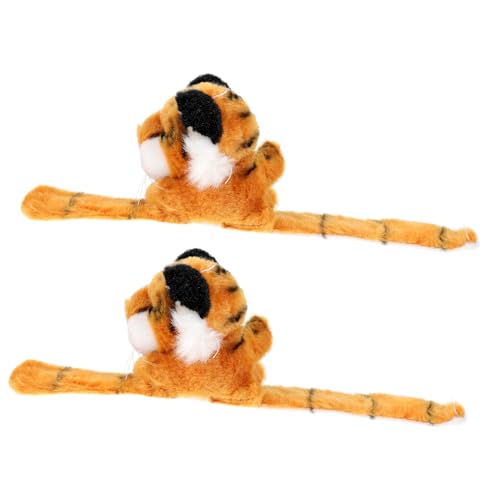 GALPADA 2 Stück Plüsch Schnapparmband Tiermotiv Weiches Armband Dekoratives Partyspielzeug für Geburtstag Halloween Dschungel und Tiermottopartys Leicht und Kompakt für Unterwegs GALPADA 2 Stück Plüsch Schnapparmband Tiermotiv Weiches Armband Dekoratives Partyspielzeug für Geburtstag Halloween Dschungel und Tiermottopartys Leicht und Kompakt für Unterwegs von GALPADA