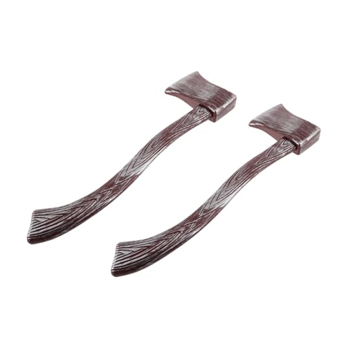 GALPADA 2 Stück Realistische Piraten-axt Kunststoff Halloween Cosplay Leicht Tragbar Dekorative Party Requisite für Bühnenauftritte und Piratenkostüme GALPADA 2 Stück Realistische Piraten-axt Kunststoff Halloween Cosplay Leicht Tragbar Dekorative Party Requisite für Bühnenauftritte und Piratenkostüme von GALPADA