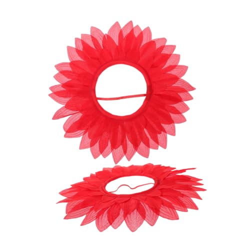 GALPADA 2 Stück Rotes Sonnenblumen Kopfschmuck Lustige Blumenmütze für Tanzparty und Sportveranstaltungen Bruchsicher Auffälliges Design für Kindergarten und Karneval GALPADA 2 Stück Rotes Sonnenblumen Kopfschmuck Lustige Blumenmütze für Tanzparty und Sportveranstaltungen Bruchsicher Auffälliges Design für Kindergarten und Karneval von GALPADA