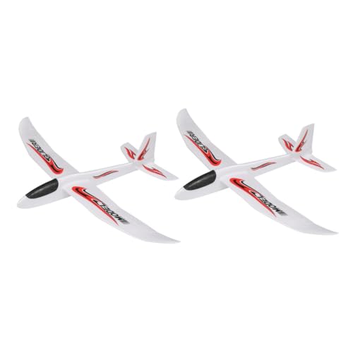 GALPADA 2 Stück Schaumstoff Handwurf Flugzeug für Jungen und Mädchen für Outdoor Spiele und Geburtstagsgeschenke Fördert Entspannung und Spaß von GALPADA