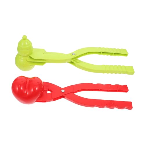 GALPADA 2 Stück Schneeballzange Teiliges Kunststoff Schneeballformer Winterspielzeug für Frostschutz Outdoor Clip Maker für Schnelle Schneeballherstellung und Sicheren Zufällige Farbe GALPADA 2 Stück Schneeballzange Teiliges Kunststoff Schneeballformer Winterspielzeug für Frostschutz Outdoor Clip Maker für Schnelle Schneeballherstellung und Sicheren Zufällige Farbe von GALPADA