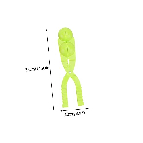 GALPADA 2 Stück Schneeballzange Winterspielzeug für Langlebige Schneeballformer aus Mildem Material Praktische Klammern für Outdoor Schneeballschlachten Spaßiges GALPADA 2 Stück Schneeballzange Winterspielzeug für Langlebige Schneeballformer aus Mildem Material Praktische Klammern für Outdoor Schneeballschlachten Spaßiges von GALPADA