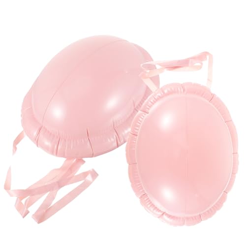 GALPADA 2 Stück Schwangeres Zubehör Mutterschaftsbauch Beule Kleiner Künstlicher Schwangerschaftsbauch Schwangerschaft Aufblasbares Bauchkissen Aufblasbarer Bauch von GALPADA