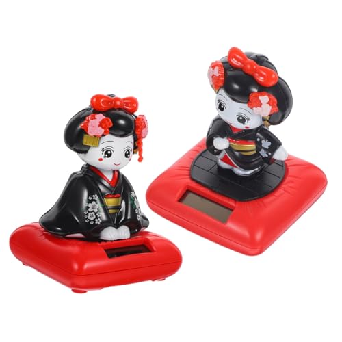 GALPADA 2 Stück Solar Betriebene Kleine Kimono Puppe mit Nickendem Kopf Figur für Auto Armaturenbrett und Schreibtisch Dekoration Teiliges Vielseitig Nutzbar als und Niedliche Raumdeko GALPADA 2 Stück Solar Betriebene Kleine Kimono Puppe mit Nickendem Kopf Figur für Auto Armaturenbrett und Schreibtisch Dekoration Teiliges Vielseitig Nutzbar als und Niedliche Raumdeko von GALPADA