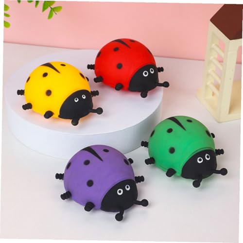 GALPADA 2 Stück Stressabbau Vent Marienkäfer Form Squeeze Toy für Erwachsene Langlebig Farbintensiv Sensorisches Zappelspielzeug zur Druckentlastung und Spielerischen Entspannung GALPADA 2 Stück Stressabbau Vent Marienkäfer Form Squeeze Toy für Erwachsene Langlebig Farbintensiv Sensorisches Zappelspielzeug zur Druckentlastung und Spielerischen Entspannung von GALPADA