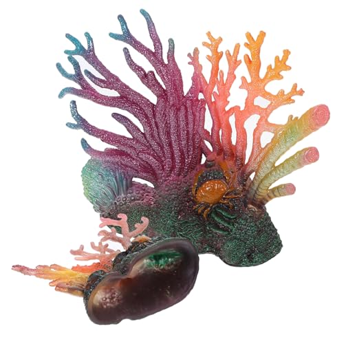 GALPADA 2 Stück Teiliges Aquarium Korallen deko Realistische Künstliche Korallenornamente Naturgetreue Unterwasserpflanzen Leichte Aquarien Dekoration für Tropische Fischbecken Spiel GALPADA 2 Stück Teiliges Aquarium Korallen deko Realistische Künstliche Korallenornamente Naturgetreue Unterwasserpflanzen Leichte Aquarien Dekoration für Tropische Fischbecken Spiel von GALPADA