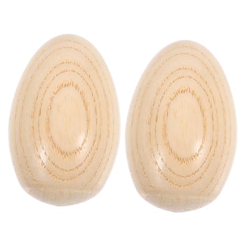 GALPADA 2 Stück Teiliges Holz Eier Percussion Musikinstrument für Rhythmisches Rassel Ei mit Natürlichem Klang Pädagogisches Musikspielzeug für Frühe und Spielerisches Lernen GALPADA 2 Stück Teiliges Holz Eier Percussion Musikinstrument für Rhythmisches Rassel Ei mit Natürlichem Klang Pädagogisches Musikspielzeug für Frühe und Spielerisches Lernen von GALPADA