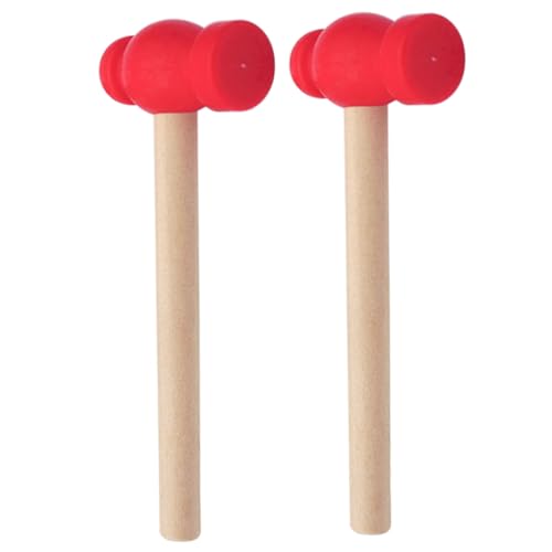 GALPADA 2 Stück Simulation Holzhammer Spielzeughammer Für Kinder Kleiner Reparaturhammer Aus Holz Sicheres Hammerspielzeug Für Jungen Und Mädchen Für Kreatives Spielen Und GALPADA 2 Stück Simulation Holzhammer Spielzeughammer Für Kinder Kleiner Reparaturhammer Aus Holz Sicheres Hammerspielzeug Für Jungen Und Mädchen Für Kreatives Spielen Und von GALPADA