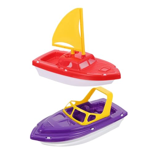 GALPADA 2 Stück Teiliges Strandspielzeug Set aus Kunststoff Farbenfrohe und Schnellboote Leicht und Tragbar als Badespielzeug für Pool und Strand Fördert Kreativität und Spielspaß von GALPADA