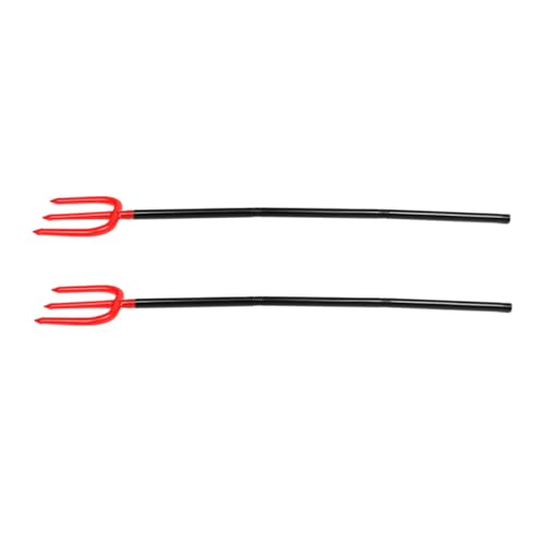 GALPADA 2 Stück Verkleide Requisiten Cosplay- Halloween Heugabel Dreizack -dreizack Mistgabel Kostüm Zubehör Für Dämonenkostüme Halloweenkostüm Heugabeln Plastik GALPADA 2 Stück Verkleide Requisiten Cosplay- Halloween Heugabel Dreizack -dreizack Mistgabel Kostüm Zubehör Für Dämonenkostüme Halloweenkostüm Heugabeln Plastik von GALPADA