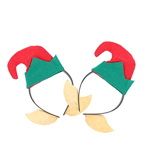 GALPADA 2 Stück Weihnachtlicher Clown Hut Haarreifen Festlicher Party Kopfschmuck für Karneval und Weihnachtsfeier Kreatives Accessoire mit Dekor GALPADA 2 Stück Weihnachtlicher Clown Hut Haarreifen Festlicher Party Kopfschmuck für Karneval und Weihnachtsfeier Kreatives Accessoire mit Dekor von GALPADA