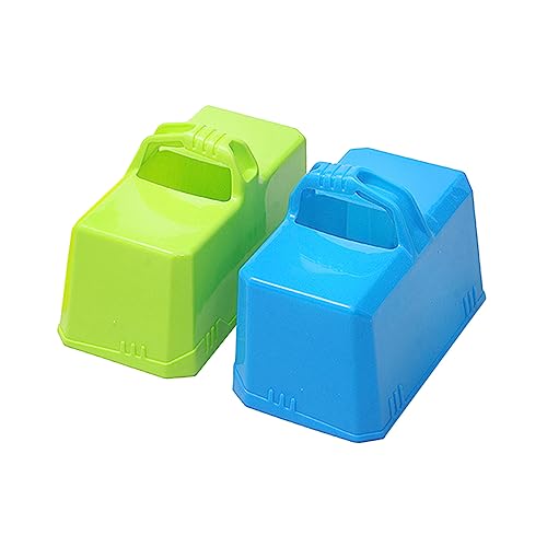 GALPADA 2 Stück Winter Outdoor Schnee Ziegelformer Schnee und Sandspielzeug für Kreative Bauprojekte für Schneeburgen und Strandsandburgen Robustes Design mit Praktischem Zufällige Farbe von GALPADA
