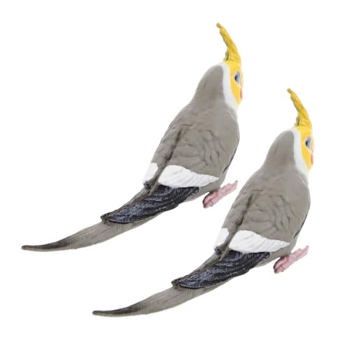 GALPADA 2 Stücke Handbemalte Dekoration für Terrarien Märchengärten und Bildungszwecke Naturgetreue Vogeldarstellung für Vogel GALPADA 2 Stücke Handbemalte Dekoration für Terrarien Märchengärten und Bildungszwecke Naturgetreue Vogeldarstellung für Vogel von GALPADA