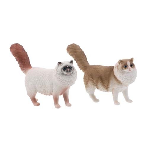 GALPADA 2stücke Bonsai-katzenfiguren Als Schreibtischdekoration Realistische Katzen-ausstellungsmodelle Kleine Katzenstatuen Als Ornament Für Büros Und Heime Katzen-schreibtischfiguren GALPADA 2stücke Bonsai-katzenfiguren Als Schreibtischdekoration Realistische Katzen-ausstellungsmodelle Kleine Katzenstatuen Als Ornament Für Büros Und Heime Katzen-schreibtischfiguren von GALPADA