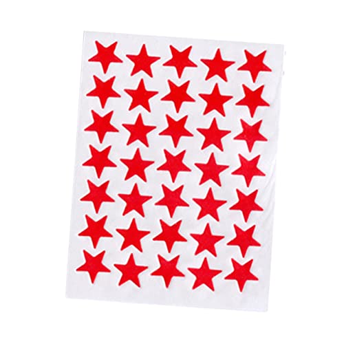 GALPADA 20 Packungen Teiliges Sternaufkleber Selbstklebend Fünfzackige Belohnungssticker in Gold Silber Rot Bunt für Schüler Scrapbooking Basteln Geschenkdekoration von GALPADA