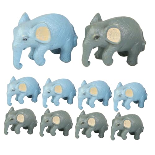 GALPADA 20 Stck. Teiliges Miniatur Tier aus Resin Farblich Sortiert ca Dekorative Miniaturfiguren für Puppenhaus und Moos-Landschaft Niedliche Mikro-deko für Garten und DIY von GALPADA