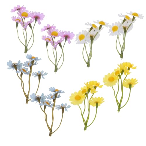GALPADA 20 Stück Künstliche Blumen Gänseblümchen Künstlicher Blumenstrauß Kleine Kunstblumen Gefälschte Blumen Blumenstrauß Künstliche Herbst Gänseblümchen Künstliche Wildblumen Kleine GALPADA 20 Stück Künstliche Blumen Gänseblümchen Künstlicher Blumenstrauß Kleine Kunstblumen Gefälschte Blumen Blumenstrauß Künstliche Herbst Gänseblümchen Künstliche Wildblumen Kleine von GALPADA