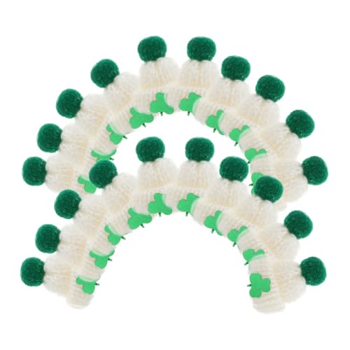 GALPADA 20 Stück Mini Strickmützen für DIY Dekorationen Bunte Mützen mit Grünen Details für Puppen Flaschen und Bastelprojekte für Patrick Day und Kreative GALPADA 20 Stück Mini Strickmützen für DIY Dekorationen Bunte Mützen mit Grünen Details für Puppen Flaschen und Bastelprojekte für Patrick Day und Kreative von GALPADA