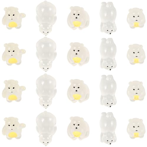 GALPADA 20 Stück Niedliche Miniatur Bärenfiguren DIY Desktop Deko Kreative Cartoon Bärenstatuen für Garten Balkon und Puppenhaus Zubehör Robuste Harzornamente GALPADA 20 Stück Niedliche Miniatur Bärenfiguren DIY Desktop Deko Kreative Cartoon Bärenstatuen für Garten Balkon und Puppenhaus Zubehör Robuste Harzornamente von GALPADA