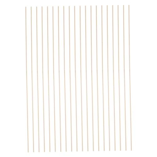 GALPADA 20 Stück Teiliges Bambusstäbe Dünne Glatte Holzstäbe Handgefertigte Kitematerialien Sicher für Vielseitig für DIY Bastelprojekte und Schulaktivitäten für Drachensport und Kreative GALPADA 20 Stück Teiliges Bambusstäbe Dünne Glatte Holzstäbe Handgefertigte Kitematerialien Sicher für Vielseitig für DIY Bastelprojekte und Schulaktivitäten für Drachensport und Kreative von GALPADA