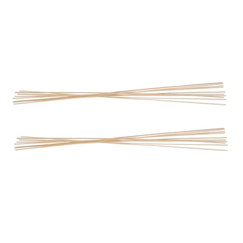 GALPADA 20 Stück Teiliges Bambusstäbe für Drachenbau Bastelstäbe Quadratisch DIY Drachenmaterialien Kreativitätsfördernd Familienaktivität von GALPADA