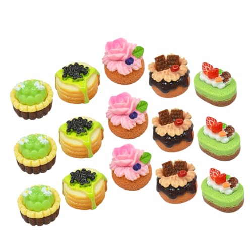 GALPADA 20 Stück Teiliges Dessert Modell Detailgetreue Fake Kuchen Miniaturen Puppenhaus Dekoration Langlebig und Farbecht für DIY Puppenhaus Küche und Foto Requisiten GALPADA 20 Stück Teiliges Dessert Modell Detailgetreue Fake Kuchen Miniaturen Puppenhaus Dekoration Langlebig und Farbecht für DIY Puppenhaus Küche und Foto Requisiten von GALPADA