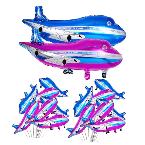 GALPADA 20 Stück Teiliges Flugzeug Partydekoration Langlebig aus Aluminiumfolie für Kindergeburtstag Foto requisite Einzigartig Geeignet für Luftfahrt events und Feierlichkeiten GALPADA 20 Stück Teiliges Flugzeug Partydekoration Langlebig aus Aluminiumfolie für Kindergeburtstag Foto requisite Einzigartig Geeignet für Luftfahrt events und Feierlichkeiten von GALPADA