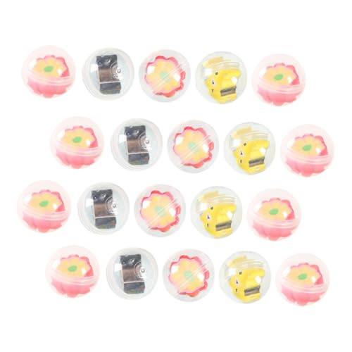 GALPADA 20 Stück Teiliges Kawaii Kapsel mit Offenen Kunststoffkugeln für Bunte Sammelkapseln als Überraschungstüten Füller Kreative Party Mitgebsel für Jungen und Mädchen GALPADA 20 Stück Teiliges Kawaii Kapsel mit Offenen Kunststoffkugeln für Bunte Sammelkapseln als Überraschungstüten Füller Kreative Party Mitgebsel für Jungen und Mädchen von GALPADA