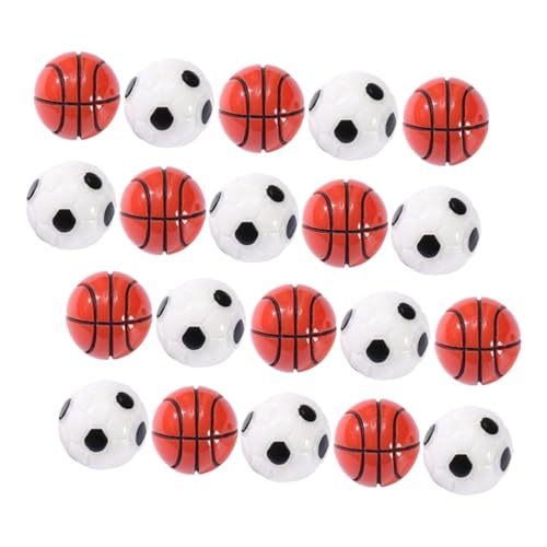 GALPADA 20 Stück Teiliges Mini Fußball Basketball dekor Set Detailgetreue Sport Accessoires für Tisch Garten und Innenbereich Kompakt Verarbeitet als Dekorative Ornamente GALPADA 20 Stück Teiliges Mini Fußball Basketball dekor Set Detailgetreue Sport Accessoires für Tisch Garten und Innenbereich Kompakt Verarbeitet als Dekorative Ornamente von GALPADA