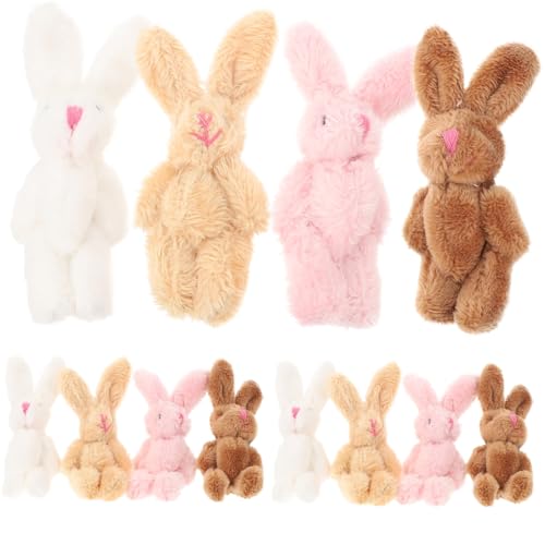 GALPADA 20 Stück Teiliges Mini Kaninchen aus Flauschigem Plüsch Bunte DIY Häschen Figuren Weiche Kuscheltiere für Kinderzimmer Dekoration Schlüsselanhänger und Geschenkideen Farben Mix GALPADA 20 Stück Teiliges Mini Kaninchen aus Flauschigem Plüsch Bunte DIY Häschen Figuren Weiche Kuscheltiere für Kinderzimmer Dekoration Schlüsselanhänger und Geschenkideen Farben Mix von GALPADA