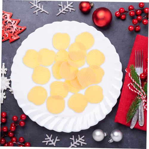 GALPADA 20 Stück Teiliges Realistische Fake Kartoffelchips Snack Simulation Lebensmittelmodell Detailgetreue Küchendekoration für Fotorequisiten Bühnenrequisiten Sammler und Display GALPADA 20 Stück Teiliges Realistische Fake Kartoffelchips Snack Simulation Lebensmittelmodell Detailgetreue Küchendekoration für Fotorequisiten Bühnenrequisiten Sammler und Display von GALPADA