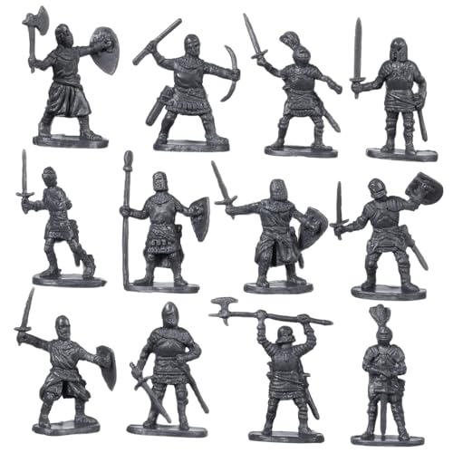 GALPADA 200 Stück Kavallerie-Modellspielzeug Armeemänner Actionfiguren realistische Miniaturmenschen winzige Leute Ritter Actionfiguren Soldaten Miniaturen winzige Figuren Plastik Grau GALPADA 200 Stück Kavallerie-Modellspielzeug Armeemänner Actionfiguren realistische Miniaturmenschen winzige Leute Ritter Actionfiguren Soldaten Miniaturen winzige Figuren Plastik Grau von GALPADA