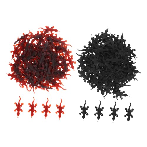 GALPADA 200 Stück Realistische Echsenfiguren aus Robustem PVC Detailgetreu Gestaltet für Halloween Lernspielzeug und Partyfüllungen Geeignet für Bildung und Dekoration von GALPADA