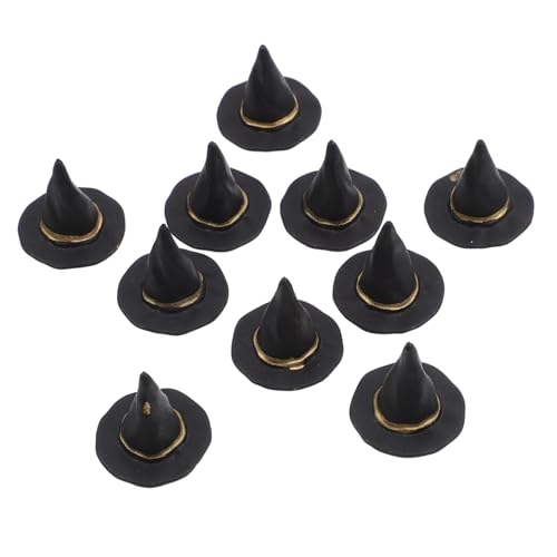 GALPADA 20Stücke Mini Hexenhüte für Puppenhaus Dekoration Bastelzubehör für Halloween Partys Verformbar für Freunde Schaffen Festliche GALPADA 20Stücke Mini Hexenhüte für Puppenhaus Dekoration Bastelzubehör für Halloween Partys Verformbar für Freunde Schaffen Festliche von GALPADA
