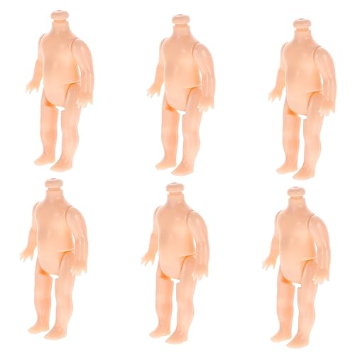GALPADA 20Stücke Mini Kunststoffpuppen Körper Zubehör Dicke DIY Puppen Materialien für Kreative Heimwerkerprojekte Fantasie von Kindern zu Fördern von GALPADA