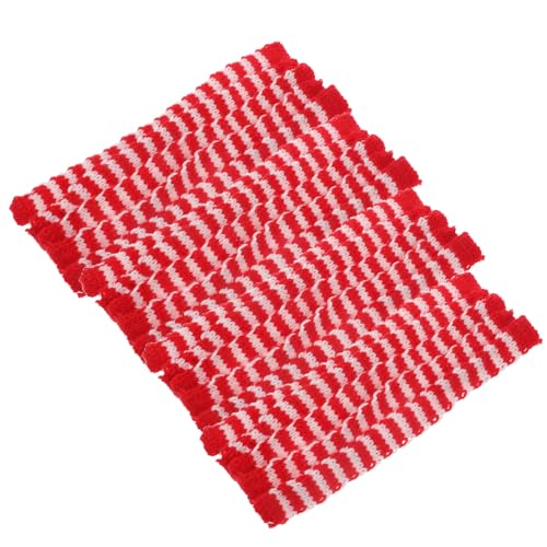 GALPADA 20Stücke Mini Puppenschals Dekorative Wollschals Kreative Accessoires Für Puppen Und Spielzeugfiguren Party Dekorationen Für Fest von GALPADA