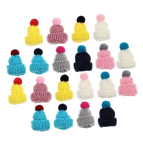 GALPADA 20Stücke Multifunktionale Miniaturhüte Farbenfrohe Handwerkshüte Für Puppen DIY Dekorationen Und Festliche Anlässe Aus Hochwertigem Langlebigem Material Kreative von GALPADA