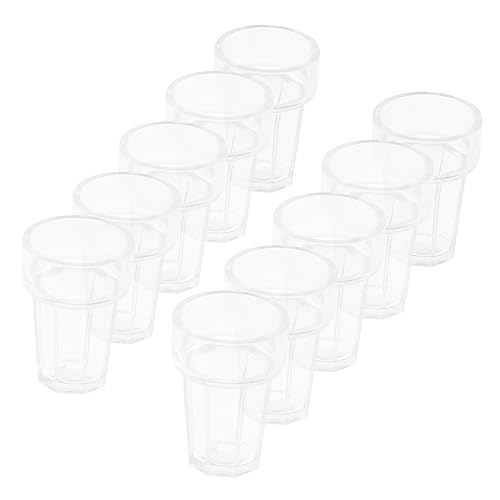GALPADA 20Stücke Teiliges Getränkebecher Puppenhaus Zubehör für Kreative Dekoration Robustes Material für Mini Häuser und Szenen Realistische Details von GALPADA