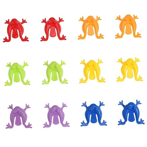 GALPADA 24 Stück Frosch Springspielzeug Kleinkindspiele Frosch Springspiel Hop Springspielzeug Für Froschspielzeug Sensorische Süße Frösche Fingerspringen Zufällige Farbe GALPADA 24 Stück Frosch Springspielzeug Kleinkindspiele Frosch Springspiel Hop Springspielzeug Für Froschspielzeug Sensorische Süße Frösche Fingerspringen Zufällige Farbe von GALPADA